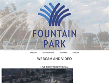 Tablet Screenshot of fountainparkrockhill.com